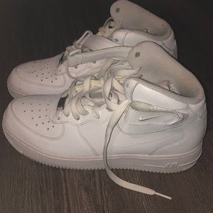 High top Air Force 1s